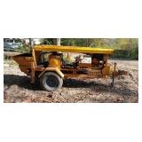 Morgen Mustang 25 Concrete Pump Trailer.