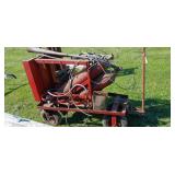 4 Wheeled Steel Torch Cart/Wagon. Contents