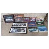 Lot of 11 Various Classic Car Wall Dï¿½cor Various