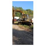 Kebelco Mark IV SK130LC Excavator.  Hour Meter
