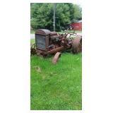 Antique McCormick-Deering Tractor for Parts,