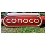 Large Conoco Plastic Sign Insert. Measures
