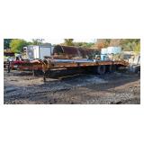 20ft X 8ft Kaufman Equipment Trailer with 5ft