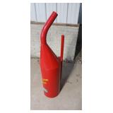 Quaker Steak Sauce Full Size Metal NASCAR Fueler