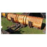 Myers 9ft Steel Snow Plow with Frame as Pictured.