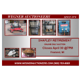 SHAFLEY RETIREMENT ONLINE ONLY AUCTION