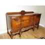 Antique Serpentine Server