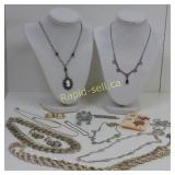 Costume Jewellery in Silver Mainly