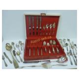 W.A. Rogers Oneida Flatware and Chest