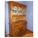 Solid Wood Buffet Hutch