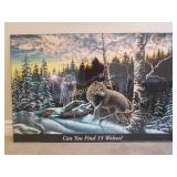 Can You Find 15 Wolves?