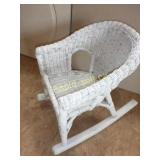 Antique Wicker Rocker