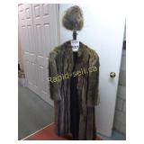 Raccoon Coat & Hat