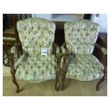 Two Tuffed Armchairs