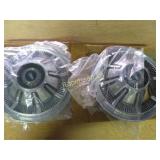 Three Galaxie 500 Hub Caps