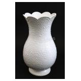 Chantilly White Lace Studio Nova Large Vase