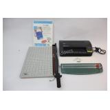 LaminatorPlus with Pouches and 15" Trimmer