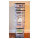 Stackable Drawers of Office Accessories
