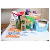 Assortment of Laundry Cleaning Products