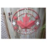 Painted Steel Outdoor Decoration