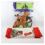 Tree Storage Bag & Sun Tex 30" Reindeer Spinner