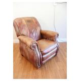 LaZ-Boy Classics Leather Recliner Plush Chair