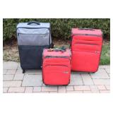 3 Piece Set of Delsey / It Luggage