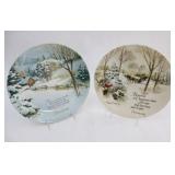 Commemorative Edition, Winter Scene Series Plates