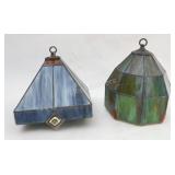 Artisian Hanging Dome Stain Glass Lamp Pendants