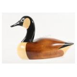 Jim Harlusen Stayner Signed Carved Canada Goose