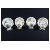 Assorted Bone China Tea Cups