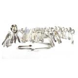 Assorted Silverplate Cutlery & Serving Sets,