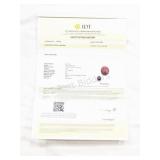 Natural Star Ruby, 9.95ct, Oval Cabochon Gemstone