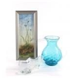 Turquoise Pitcher,  Sheila Masters Signed Art