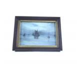 M.M. Tyndall Signed Watercolor Framed Artwork