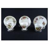Assorted Bone China Tea Cups