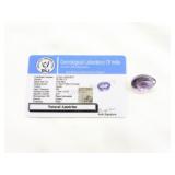 Natural Ametrine, 24.3ct, Oval Mix Purple Gemstone