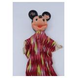 Mickey Mouse Hand Puppet - c.1960s