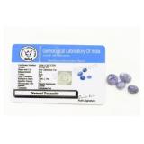 Natural Tanzanite, 14.25ct, Cabochon Cut Gemstone