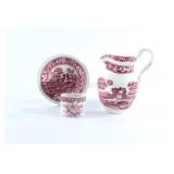 Red & White Copeland Spode