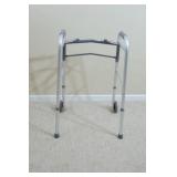 Adjustable Height, Folding Aluminum Walker