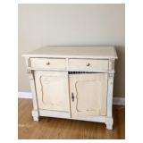Refinished Rustic Sideboard Buffet