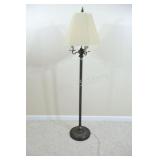 Bronze Finish Three Arm Floor Light
