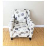 Geometric Abstract Accent Arm Chair -  (2 of 2)