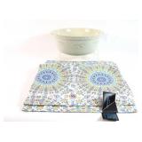 Stoneware Portugal Baking Dish, New Placemats