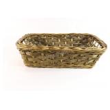 Large Rectangular Rattan Woven Basket