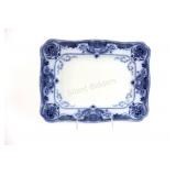 Flow Blue Ford & Sons Devon Serving 12" Platter