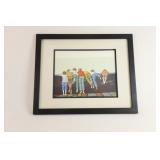 Signed Lithograph Titled "Bello" by Pinard