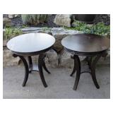 Set of Two Bombay Company Side Tables
