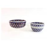 Boleslawiec Handmade &Painted Polish Pottery Bowls